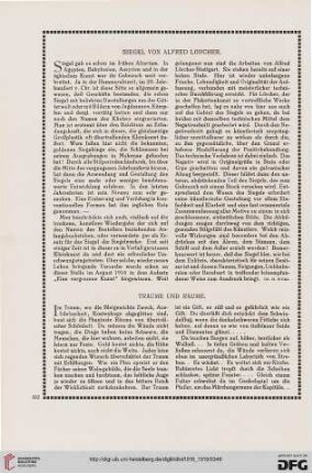 Siegel von Alfred Lörcher