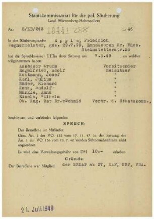 Epple, Friedrich
