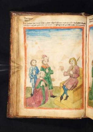 Susanna, von den zwei Alten vor den Richter geführt