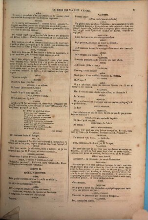 Un mari qui n'a rien à faire : comédie-vaudeville en un acte