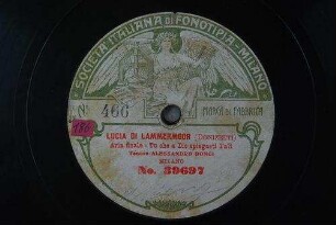 Lucia di Lammermoor : Aria finale - Tu che a Dio spiegasti l'ali / (Donizetti)