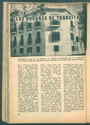 Los hogares de transito
