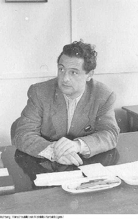 Dresden. Technischen Hochschule Dresden (ab 1961 Universität), Prof. Dr. Ing. Stamm, zuvor Direktor des Transformatoren- und Röntgenwerkes Dresden, 1954 & Dresden. Technischen Hochschule Dresden (ab 1961 Universität). Portraits von Professoren: Kurt Ernst Koloc (Rektor 1949-1953), Heidebroek, Stamm, Walter Frenzel, 1957