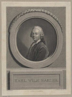 Bildnis des Karl Wilh. Ramler