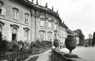 Ludwigsburg, Schloss Ludwigsburg : Ludwigsburg. Neues Corps de logis des Schlosses. Gartenseite
