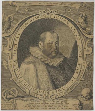 Bildnis des Iohan Georg Gödelman