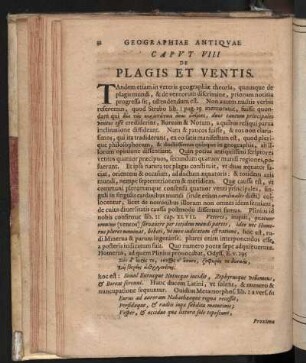 Caput VIII. De Plagis Et Venetis