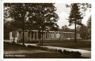 Bad Elster. Wandelhalle