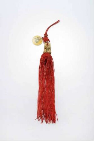Brustschmuck aus Metall, "Dongja norigae" 동자노리개