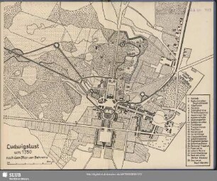 Ludwigslust um 1780