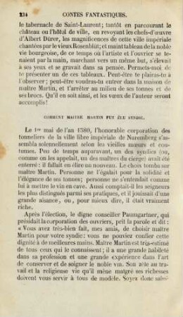Comment maître Martin fut élu syndic
