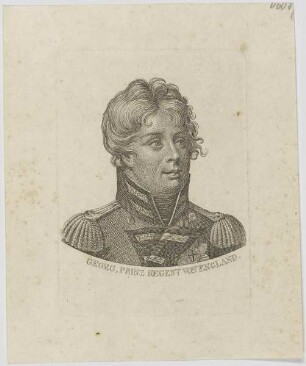 Bildnis des Georg, Prinz Regent von England