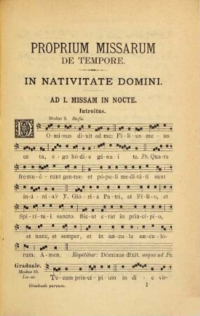 Graduale parvum sive festa praecipua cum cantu quem curavit S. R. C. ad usum ecclesiarum minorum ex editione typica Gradualis Romani collecta