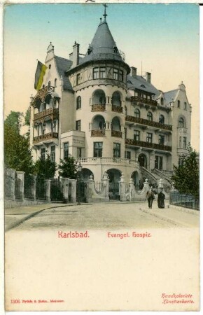 Karlsbad. Evangelisches Hospiz (Kurhaus Trocnov, 1897-1899)