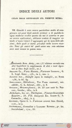 Indice degli Autori