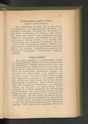 Tabes dorsalis.