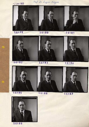 Portraitserie Eugen Kogon