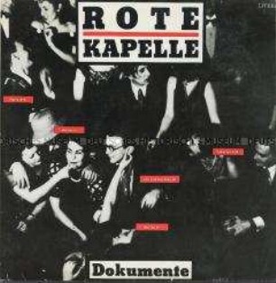 Platte über die Widerstandsgruppe "Rote Kapelle", Plattenhülle