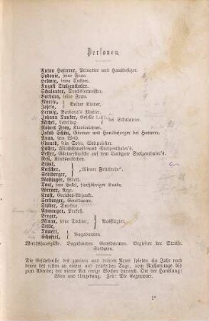 Das vierte Gebot : Volksstück in vier Acten