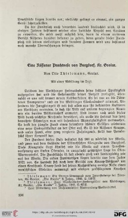 9: Eine Kössener Prachtvase von Burgdorf, Kr. Goslar