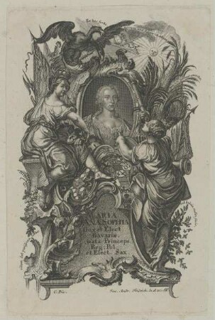 Bildnis der Maria Anna Sophia
