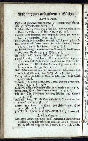 Anhang von gebundenen Büchern.