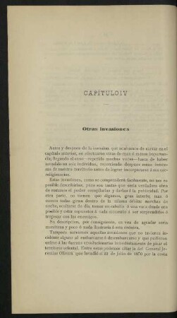 Capítulo IV - Otras invasiones