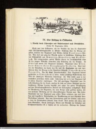 IV. Der Feldzug in Südpolen