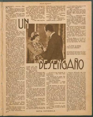 Un desengaño