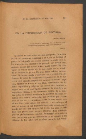 En la exposición de pintura
