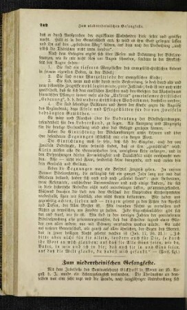 Zum niederrheinischen Gesangfeste