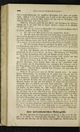 Zum niederrheinischen Gesangfeste