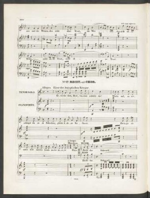 No. 17. Recit. mit Chor