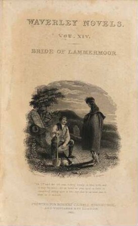 Waverley Novels, 14. Bride of Lammermoor ; [2]