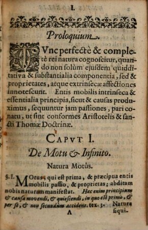 Entis mobilis proprietates et affectiones