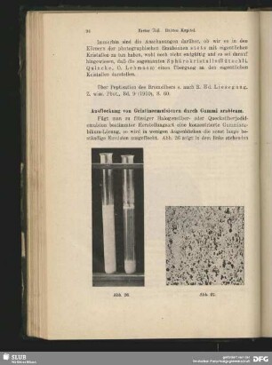 Ausflockung von Gelatineemulsionen durch Gummi arabicum