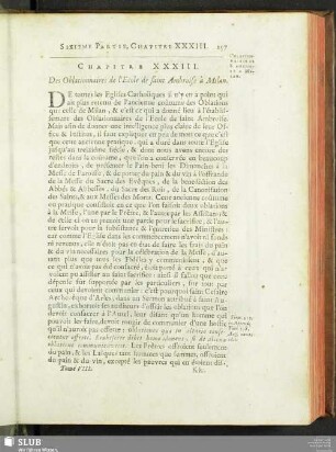 Chapitre XXXIII. Des Oblationnaires de l'Ecole de saint Ambroise à Milan