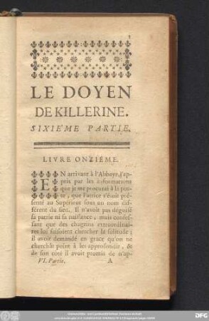 Livre Onziéme.