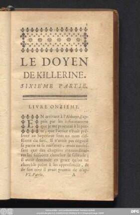 Livre Onziéme.