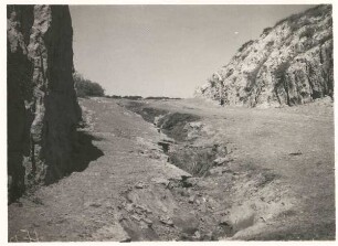 Löß-Hohlweg von Faclia ins Carasu-Tal.