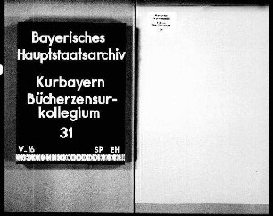 Ergänzungen zum "Catalogus librorum prohibitorum"