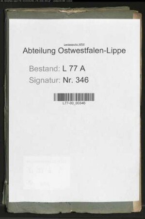 Regulierung der Bega und Werre im Amt Schötmar (Durchbruch der Bega in die Werre), Bd. 4