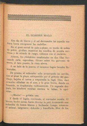 El hombre malo