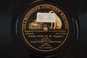Wieder möcht ich dir begegnen / von Liszt