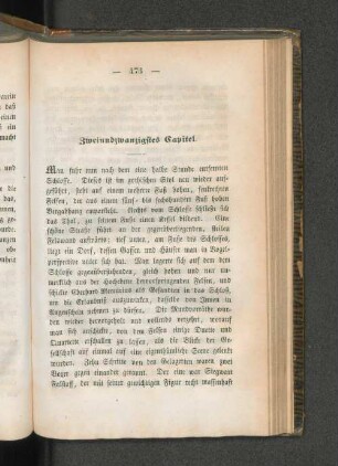 Zweiundzwanzigstes Capitel.