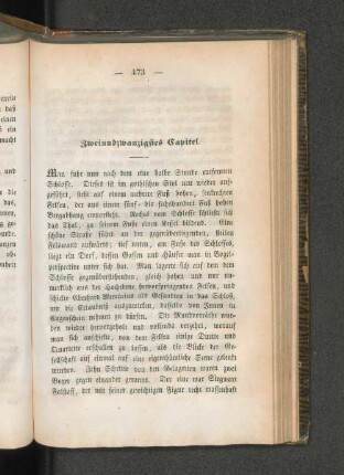 Zweiundzwanzigstes Capitel.