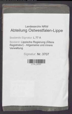 Instruktionen der Bauerrichter