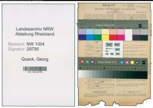 Entnazifizierung Georg Quack , geb. 08.02.1911 (Arbeiter)