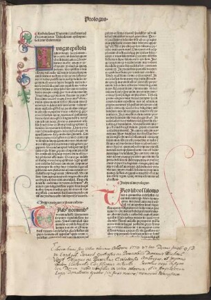 [Biblia] : [Glosa ordinaria]