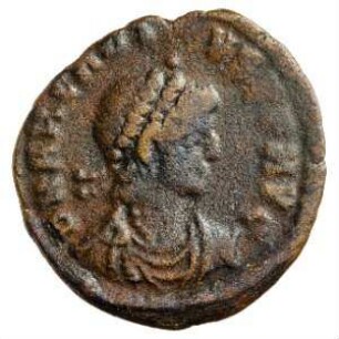 Münze, Aes 3, 383 - 408 n. Chr.